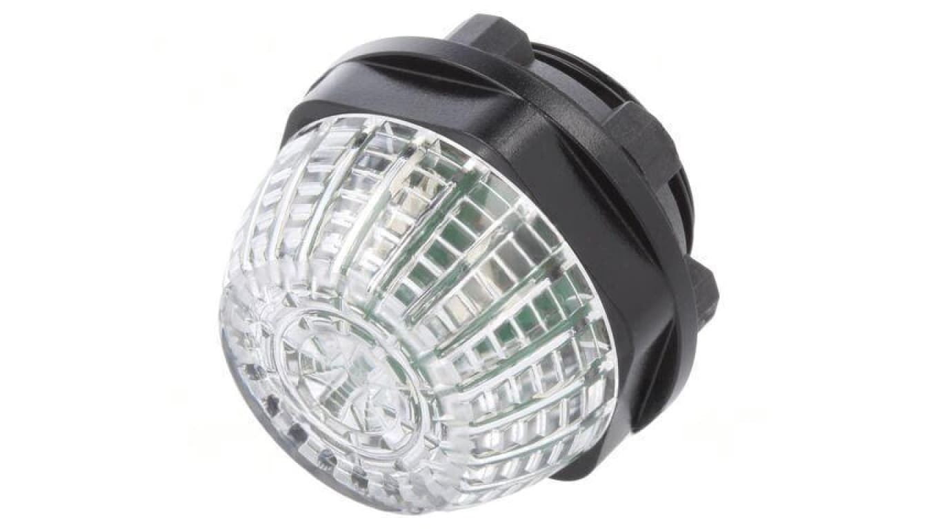 Lampka kontrolna 22mm 14 Podśw LED 24V Ø22,5mm 24VAC zielony 14-060.507