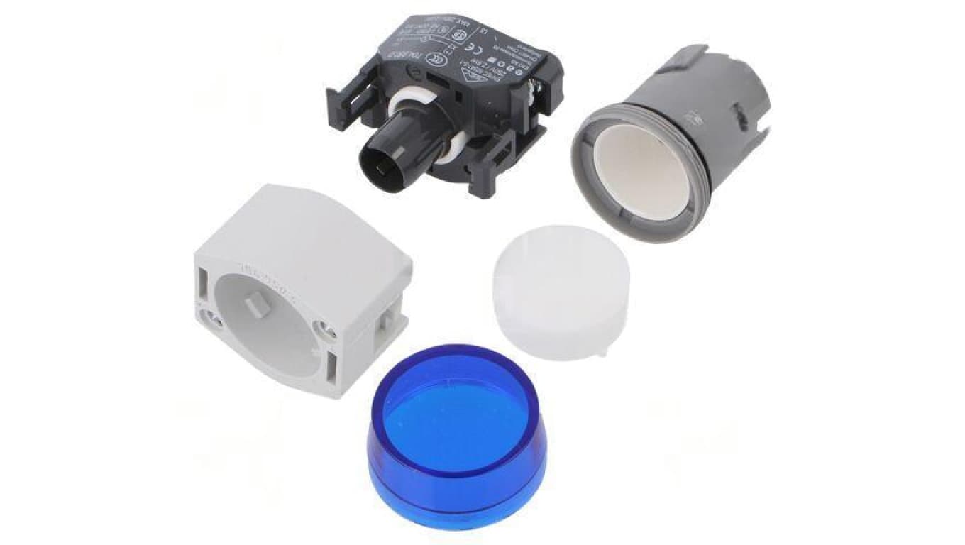 Lampka kontrolna 22mm OptoHiT Podśw BA9S,zależnie od oprawy 704.000.6