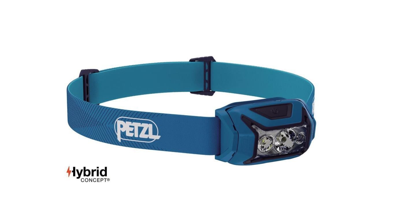 Latarka czołowa, czołówka Petzl Actik niebieska E063AB01