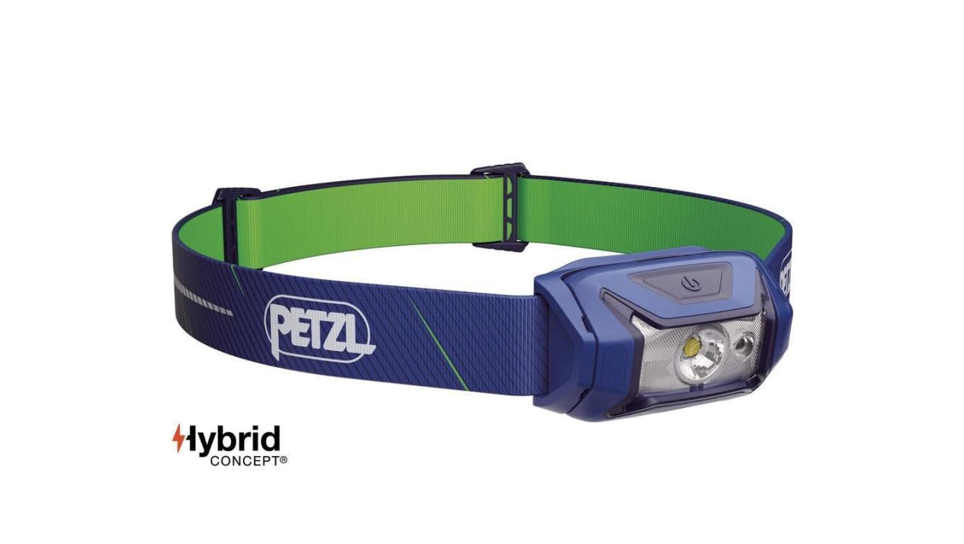 Latarka czołowa, czołówka Petzl Tikka Core niebieska E067AB01