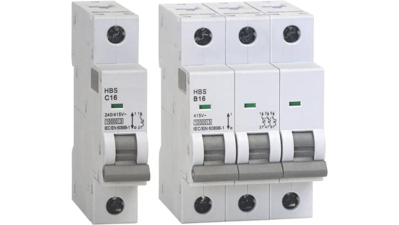 LcTec Wyłącznik nadprądowy 3P B 25A 10kA HBS 10kA 495468