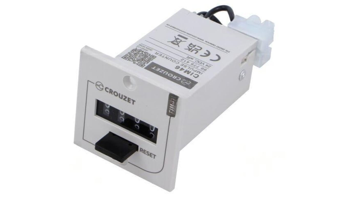 Licznik elektromechaniczny wskaźnik mechaniczny impulsy IP30 99775412