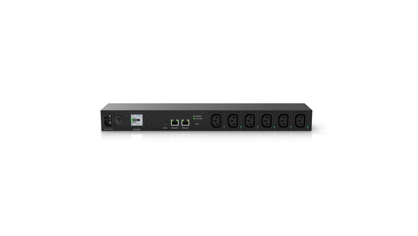 Listwa zasilająca Rack 19 1U 6x C13 zarządzalna Cloud ECP106-INT