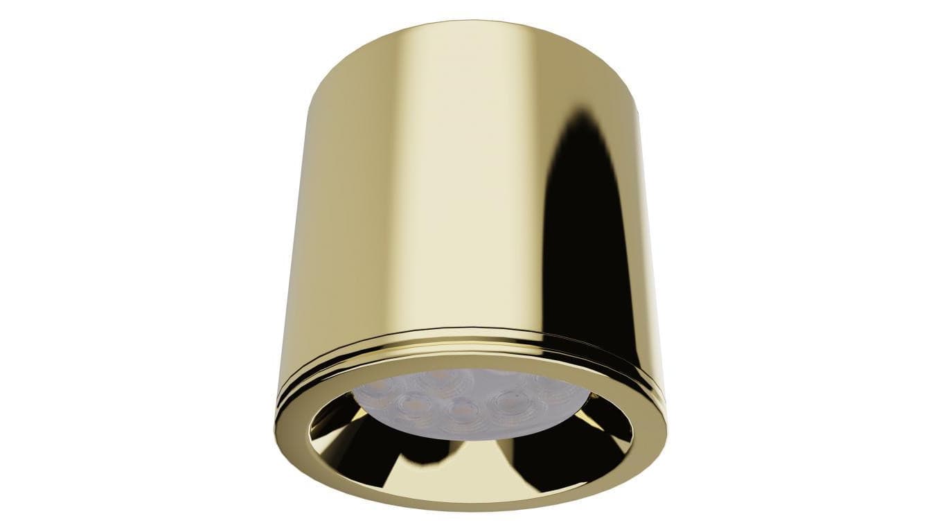 MAXLIGHT C0217 LAMPA SUFITOWA FORM ZŁOTA GU10 IP65