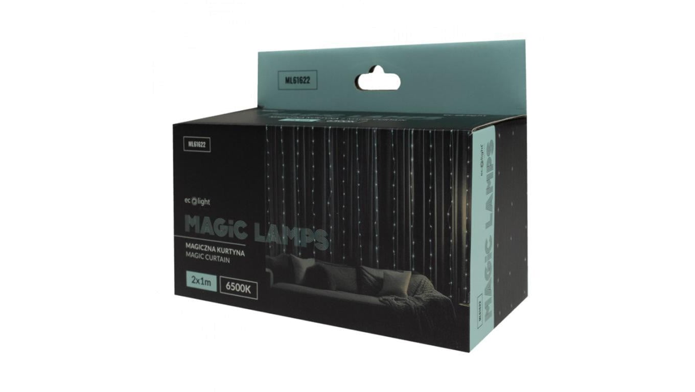 Magiczna kurtyna 200led 2m*1m 6500K,DC5V