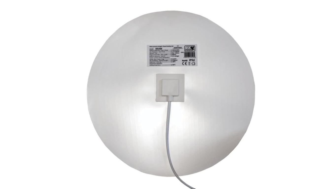 Mata grzewcza do luster okrągła 30 cm, antypara, defogger, samoprzylepna DFG-R30 MW Lighting