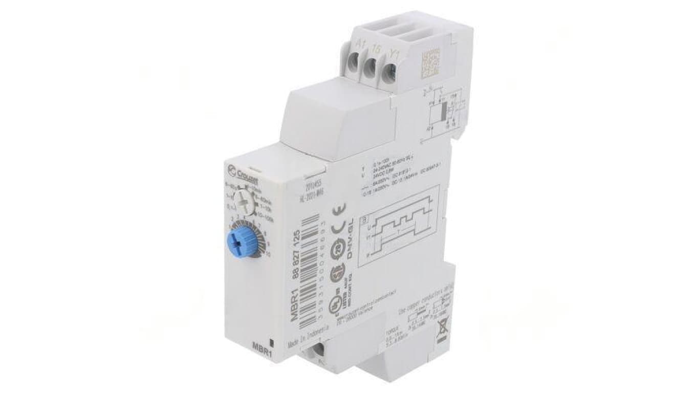 Moduł automatyki przekaźnik czasowy 0,1s-100h SPDT 250VAC/8A 88827125
