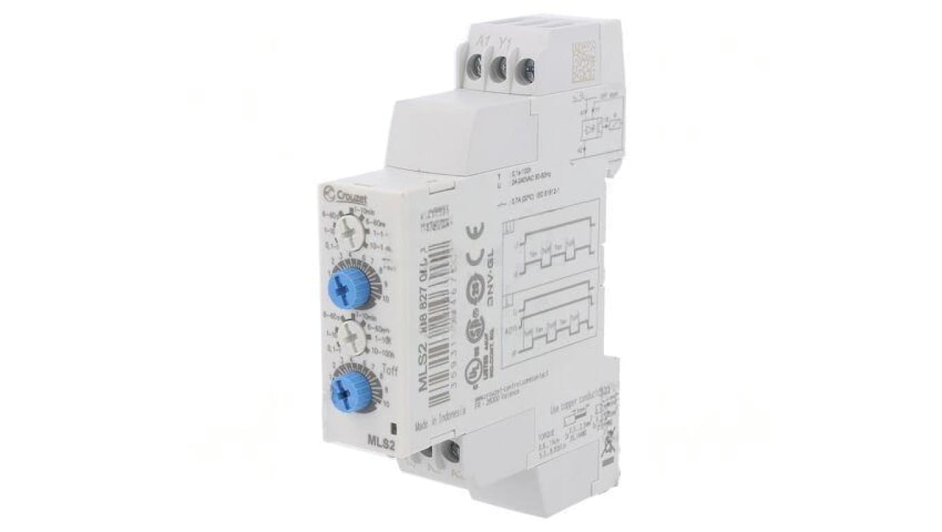Moduł automatyki przekaźnik czasowy 0,1s-100h SSR 0 7A IP20 88827054