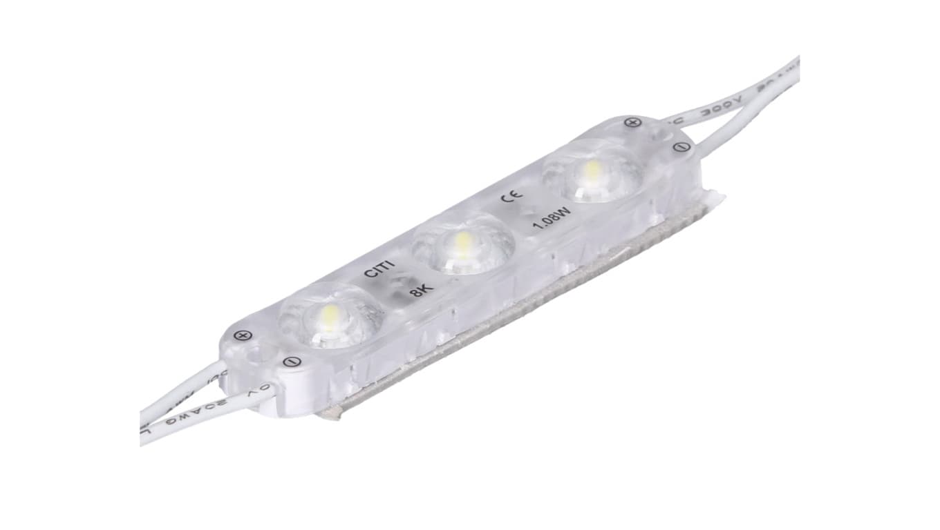 Moduł led IP68 12V AMC Citi Lens 8000K 1,08W v3 IP3LED-SMD2835A-CITI1-W8K3