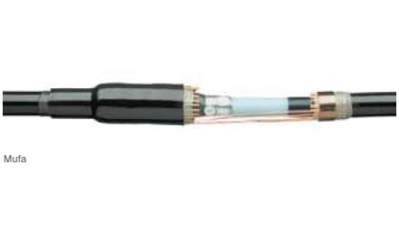 Mufa przelotowa SN ze złączką śrubową MXSU-5121-PL01 ( 50-150 mm2 ) - TE Raychem
