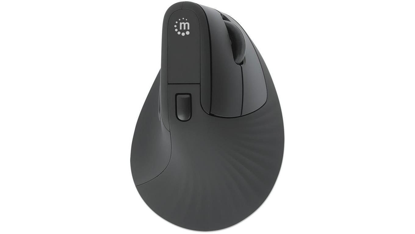 Myszka bezprzewodowa 2.4GHz RF USB pionowa 1600dpi optyczna