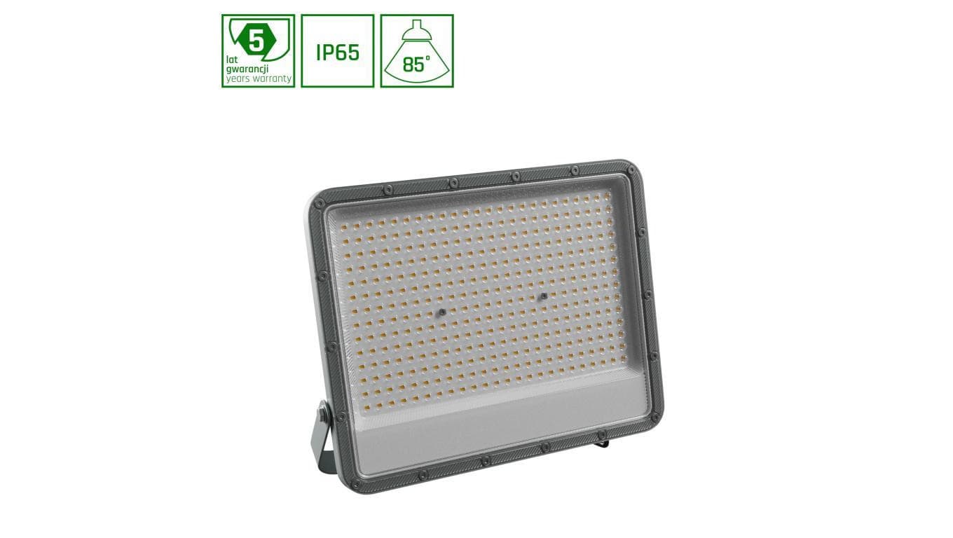 Naświetlacz LED NOCTIS MAX 2 200W 19000lm 4000K IP65 szary 5lat gwarancji