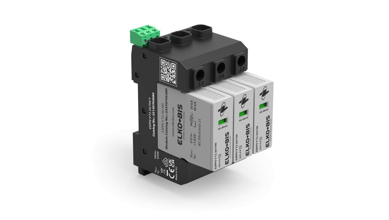 Ogranicznik przepięć ESPPV V T2 20/700 Y RI 22120703180