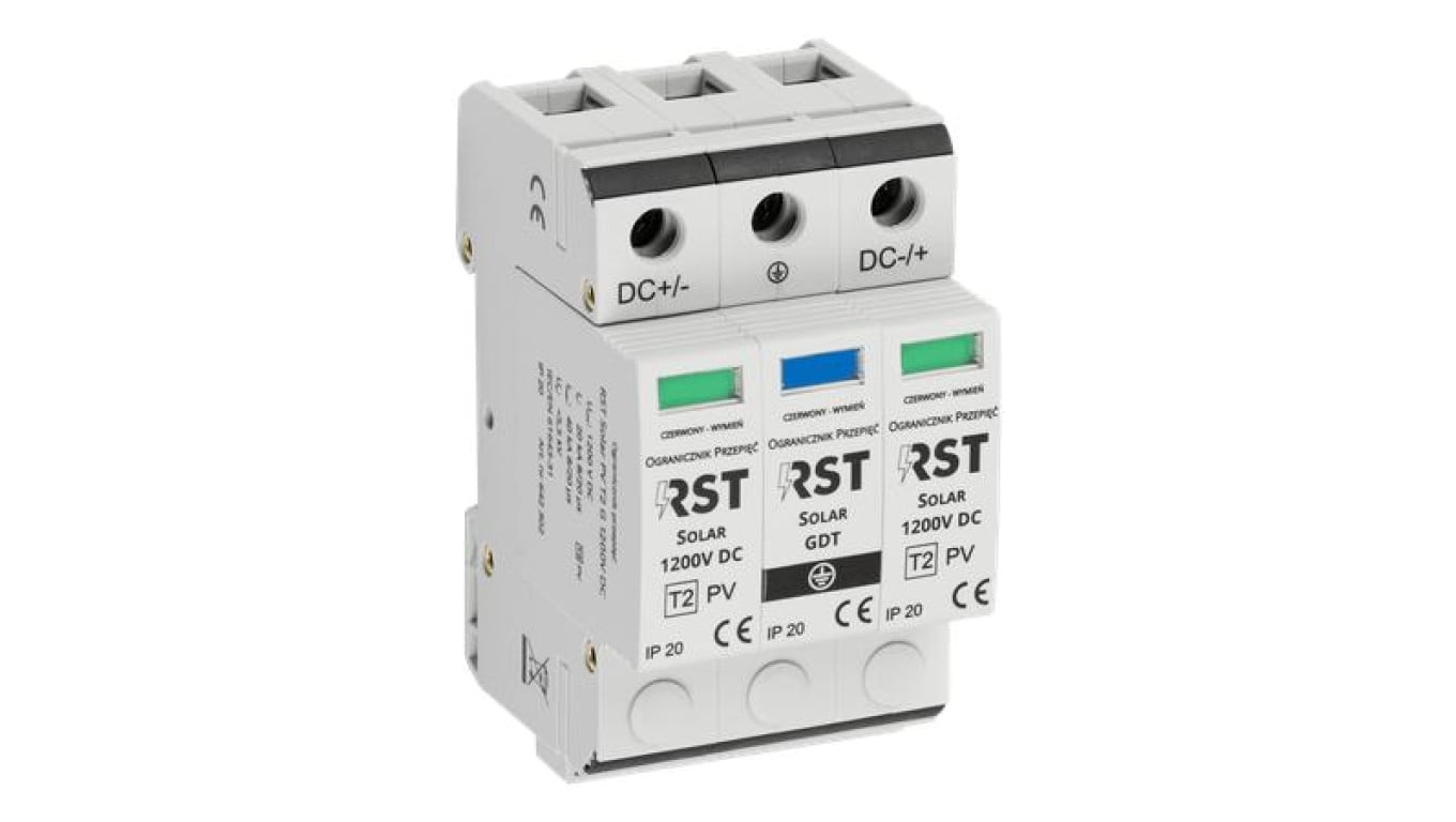 Ogranicznik przepięć RST Solar T2 G 1200V DC 642 302