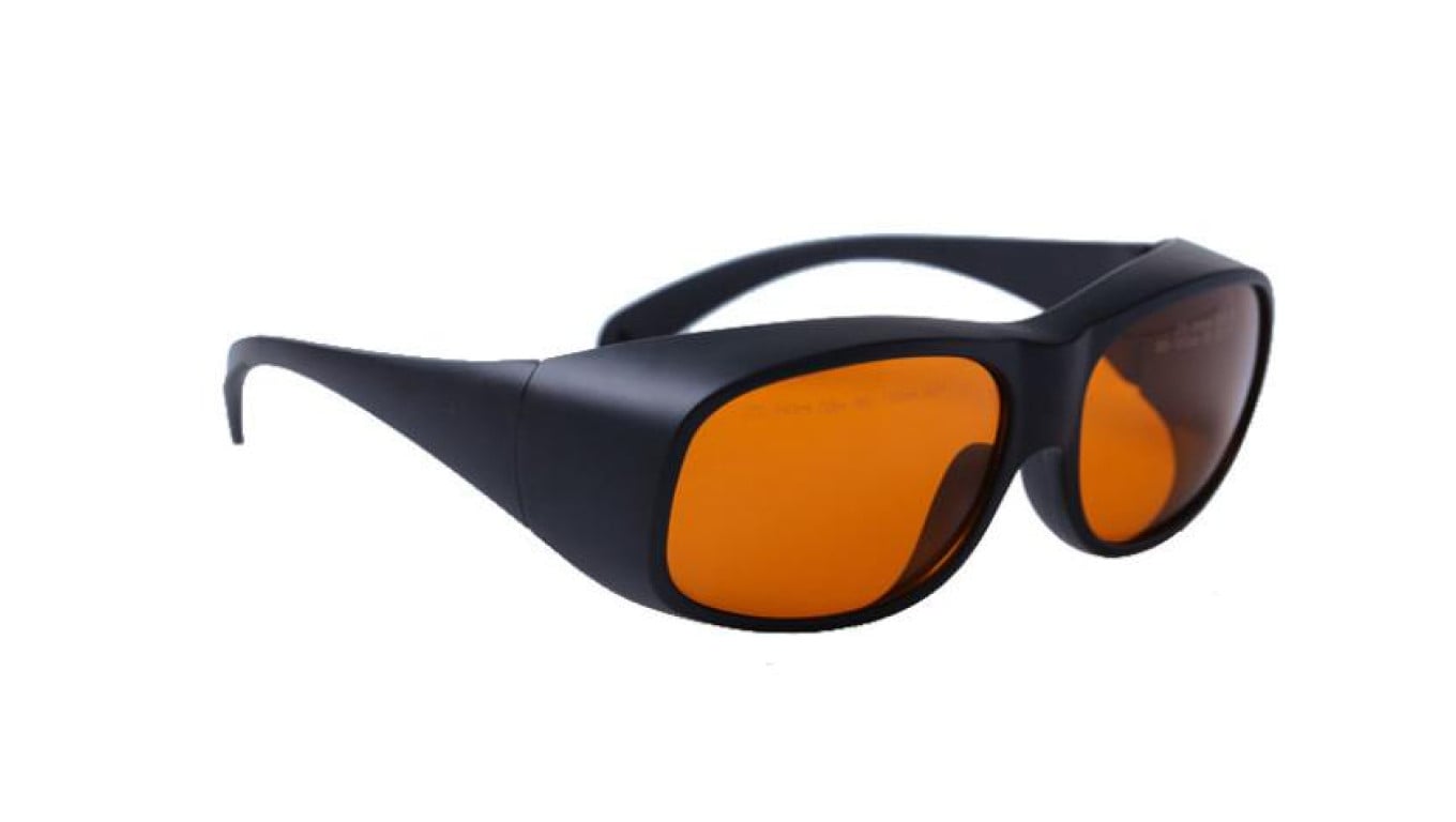 Okulary ochronne antylaserowe: 200-450nm i 630-660nm i 800-1100nm