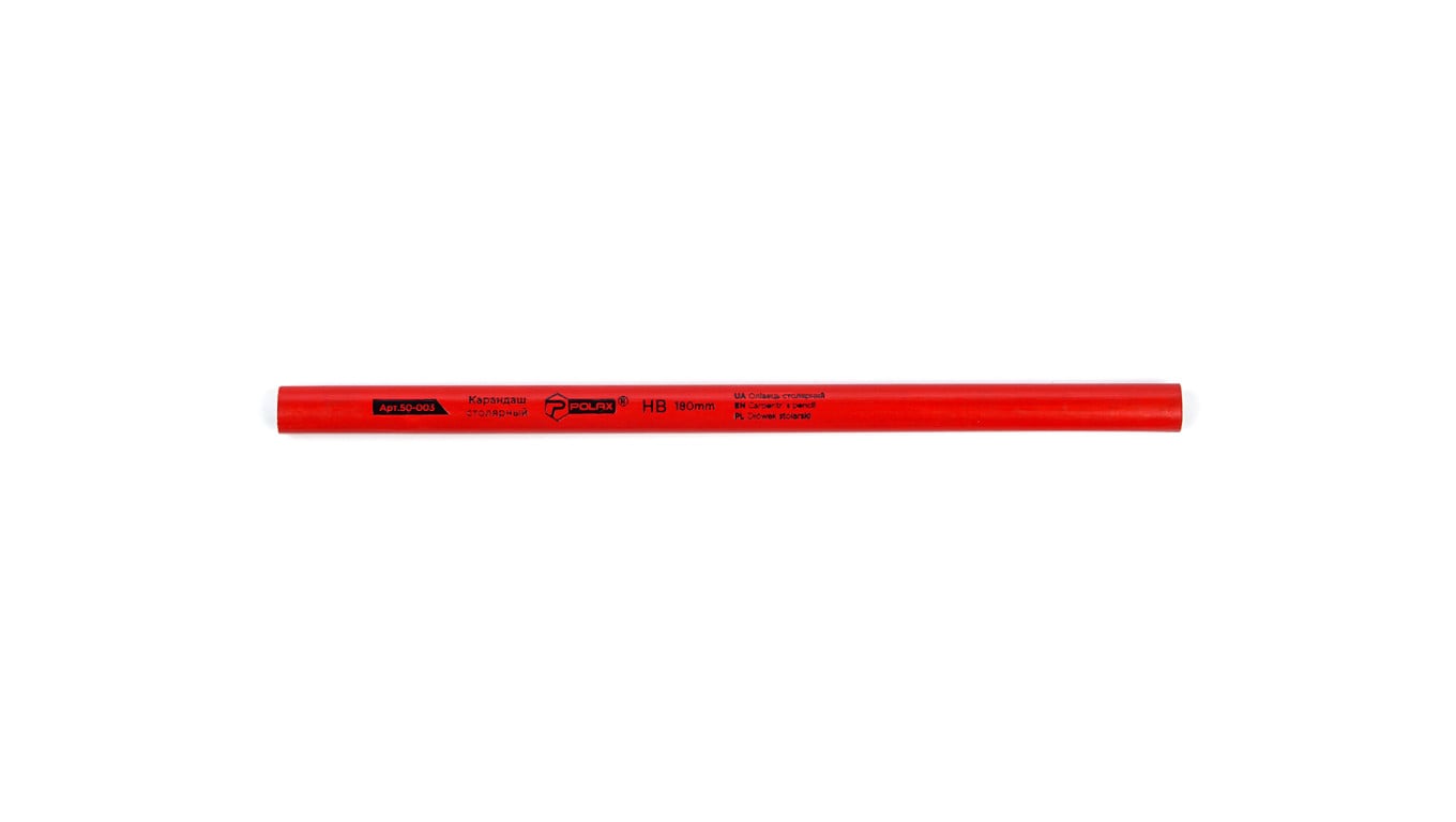 Ołówek stolarski 180 mm, HB (50-003)