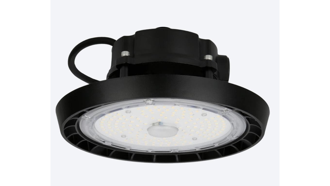 Oprawa High-bay SERON 4000K 200W / 160W / 120W 28000lm 120 IP65 czarna 5 lat gwar.