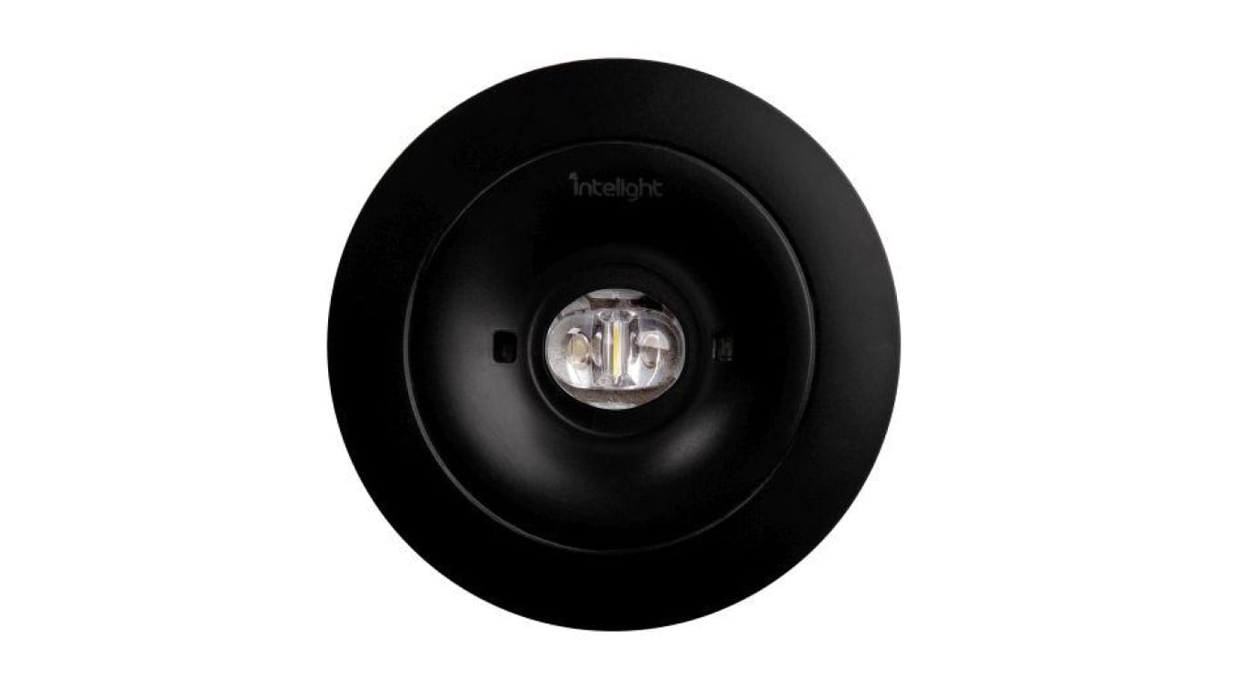Oprawa awaryjna podtynkowa STARLET SPOT ROUND SC 350 NM 1H MT IP20 (IP65 – patrz akcesoria) BLK / 83639
