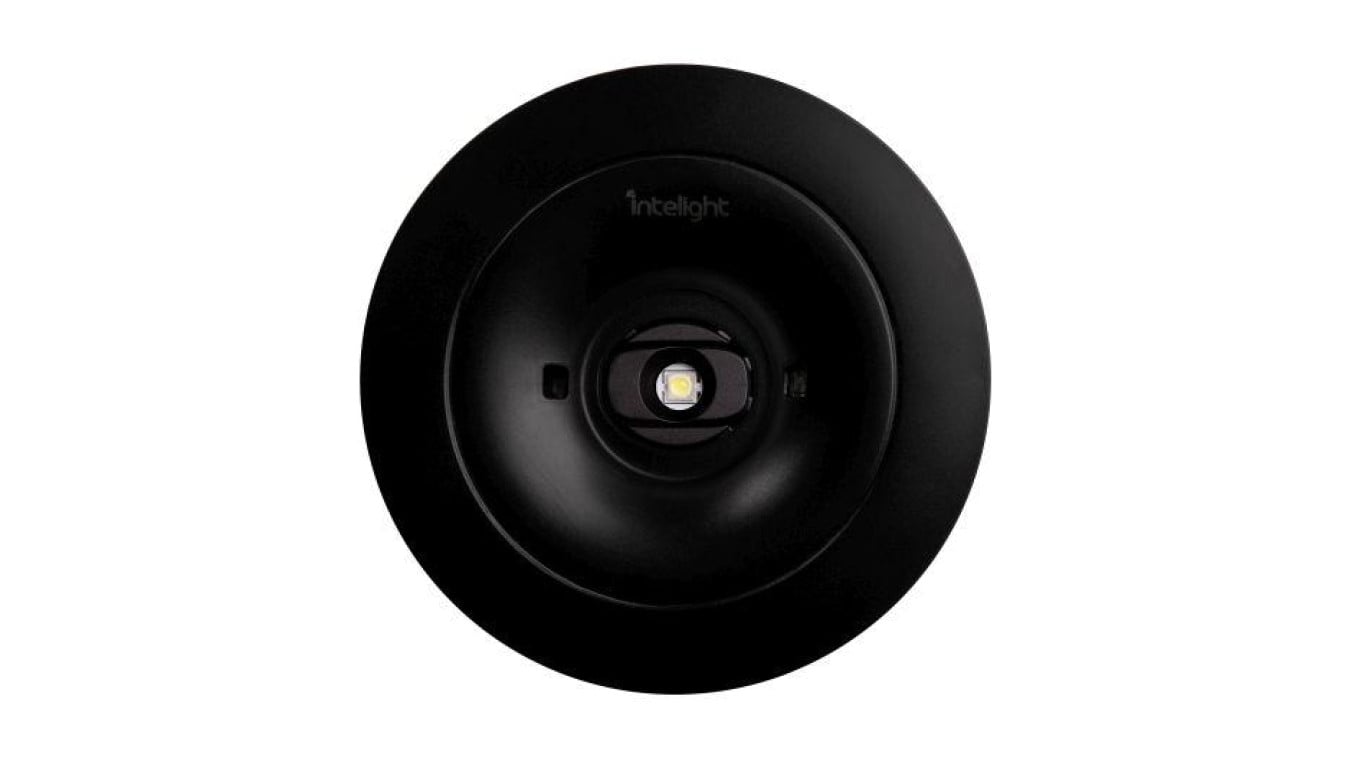 Oprawa awaryjna podtynkowa STARLET SPOT ROUND SO 350 NM 1H MT IP20 (IP65 – patrz akcesoria) BLK / 83539