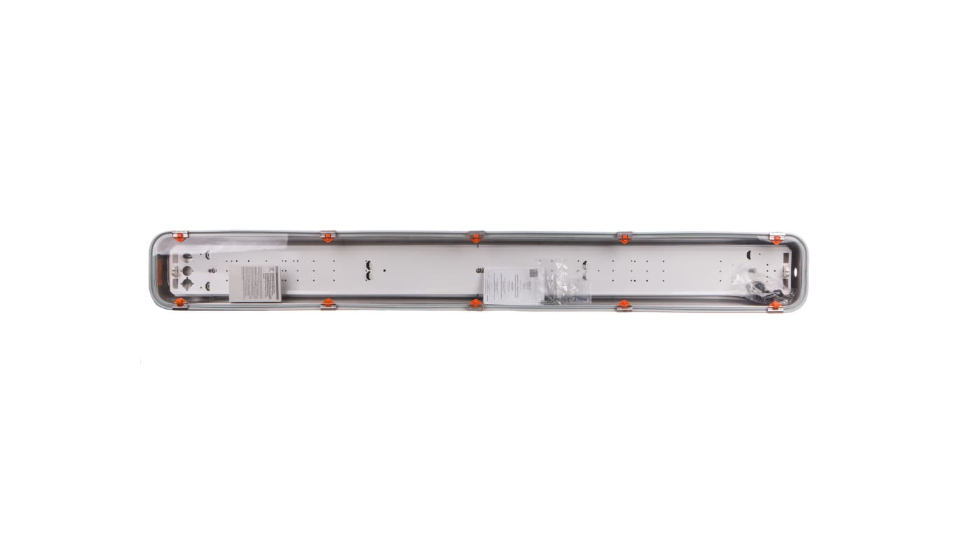 Oprawa świetlówkowa przeciwwybuchowa ze stali nierdzewnej z elektronicznym zasilaczem 1x58W ATEX 2D3G P822331EX