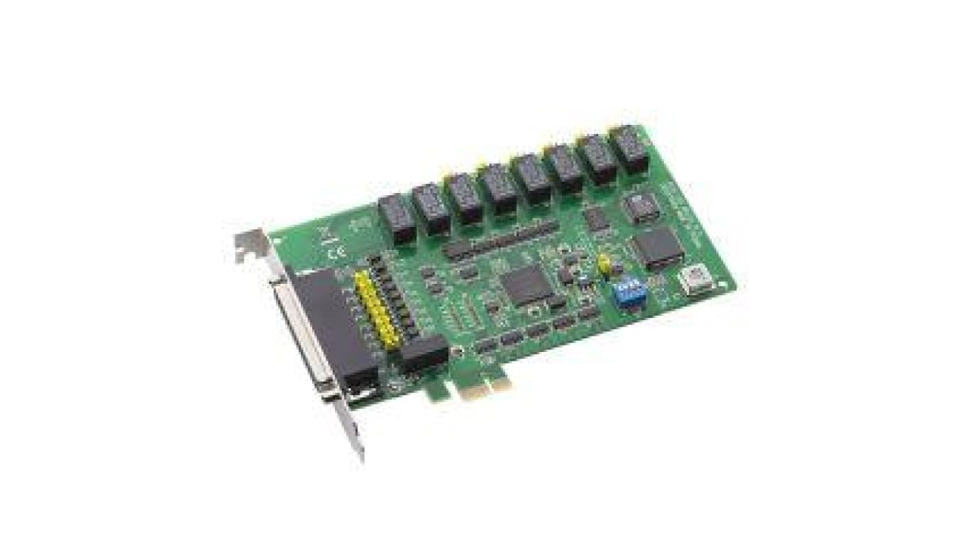 8-kanałowy Przekaźnik i 8-kanałowa karta uniwersalna IDI PCIE PCIE-1760-B