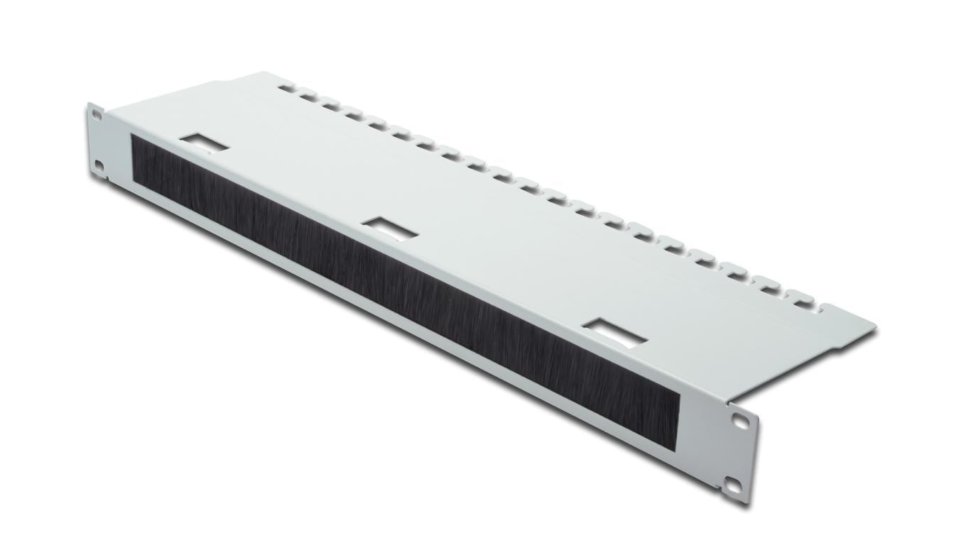 Panel zapasu kabla ze szczotką 1U S/480 G120 szary DN-19 ORG-3U