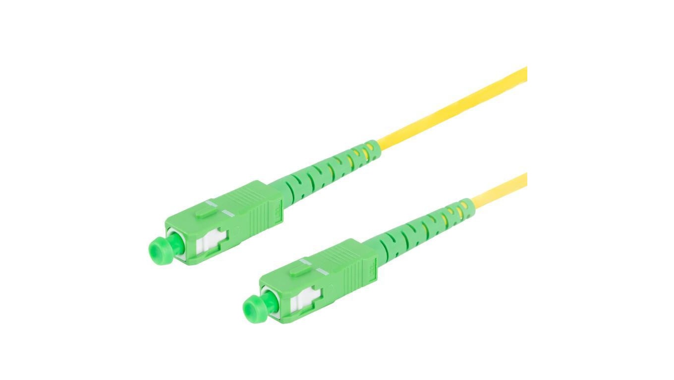 Patchcord światłowodowy FO SM SC/APC-SC/APC simplex 9/125 G.657A1 0,5m LANBERG