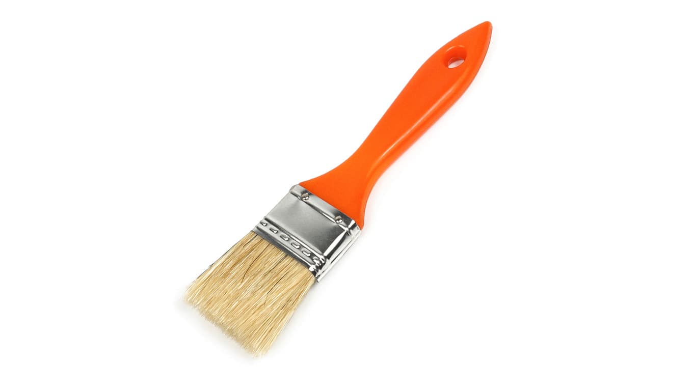 Pędzel płaski 1,5, typ Eco rączka plastikowa (05-003)