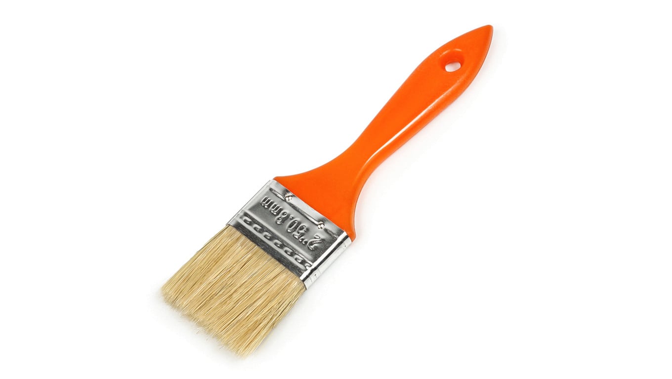 Pędzel płaski 2, typ Eco rączka plastikowa (05-004)
