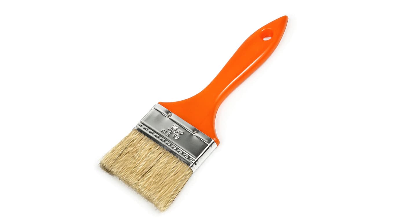 Pędzel płaski 2,5, typ Eco rączka plastikowa (05-005)