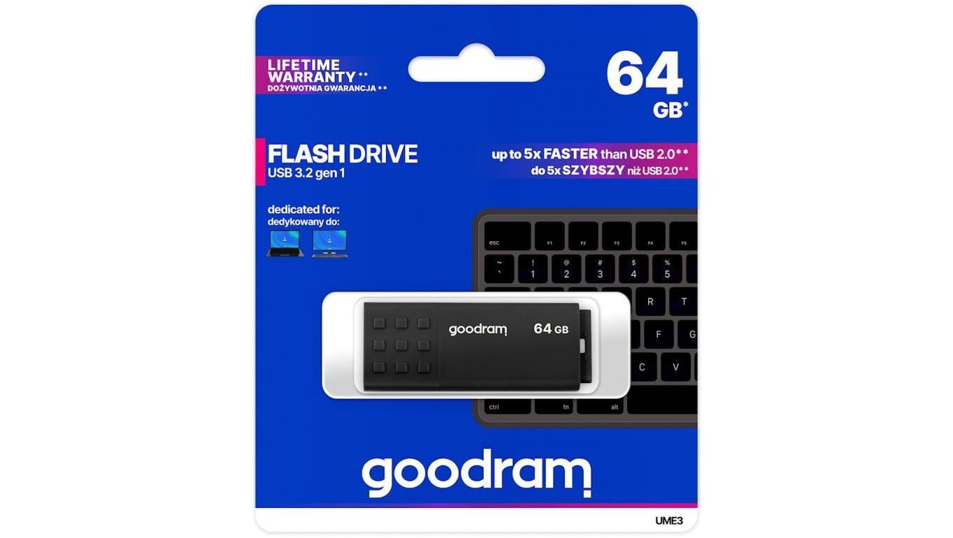 Pendrive USB 3.2 GoodRam UME3 64GB