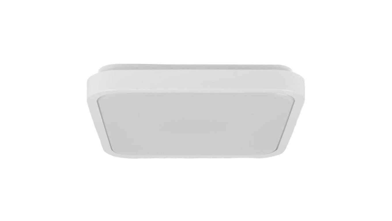 Plafon kwadratowy natynkowy LED 18W 1830lm 4000K IP44 biały barwa NW biała neutralna biały V-TAC SAMSUNG VT-8618SQ-S-W