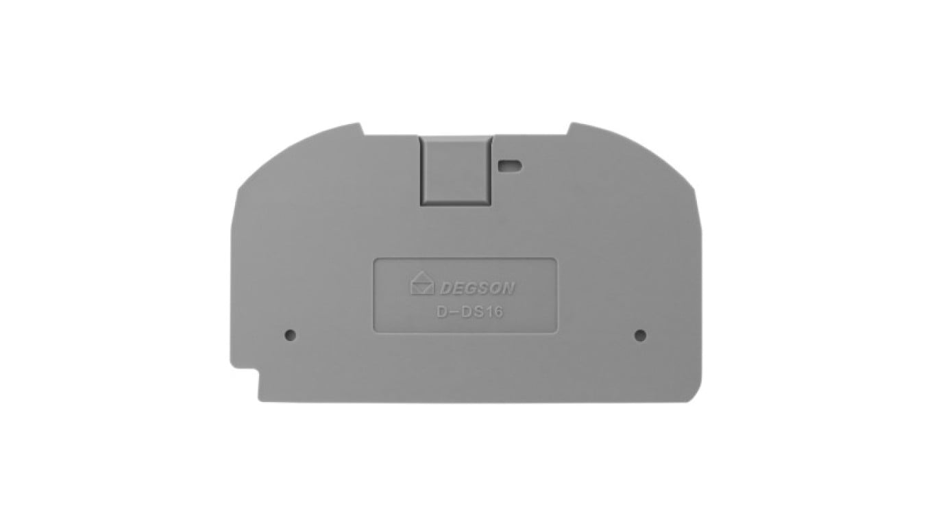 Płytka końcowa do złączki szynowej 16mm2 DS16 DGN 4074