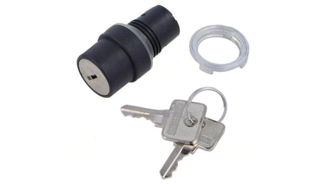 Przełącznik obrotowy z kluczem 22mm Poz.stab 1 brak IP65 46-290K.1000.7P8