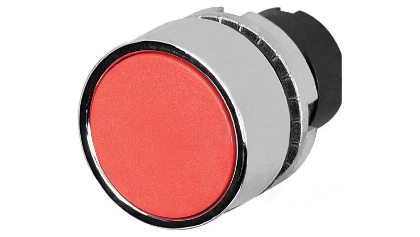 Przełącznik przyciskany 22mm Poz.stab 2 czerwony brak IP65 46-2134.3120.000