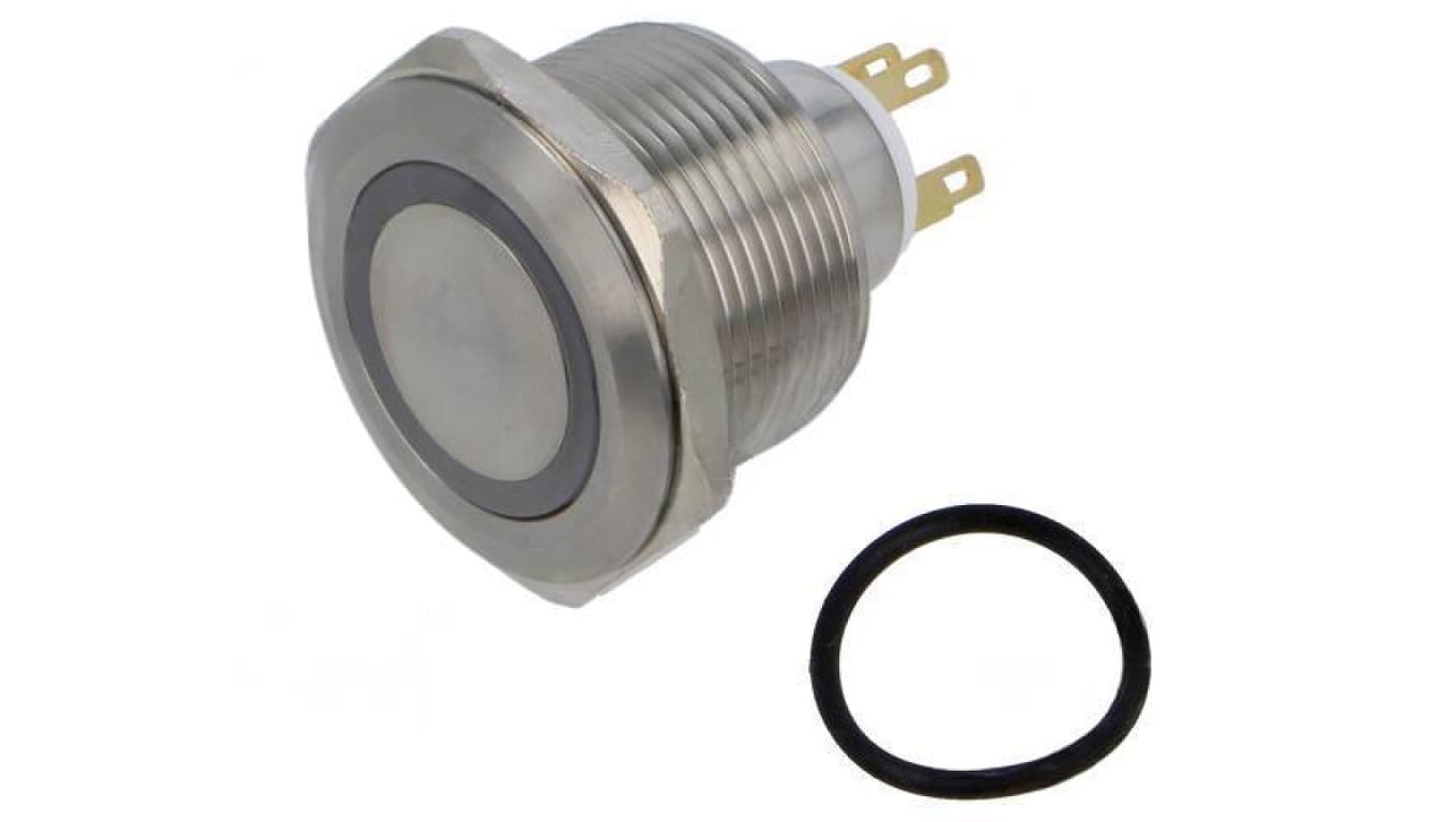 Przełącznik wandaloodporny Poz: 2 SPDT 3A220VAC 5A24VDC GQ30-L-11ZE/J/Y/12V/S