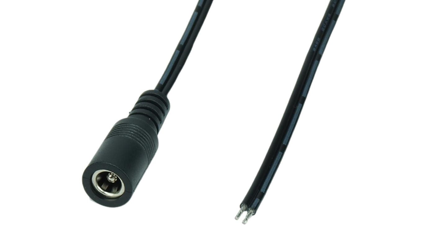 Przewód zasilający DC TLYp0,5 Gniazdo 2155 L=1000mm POSDC-T-S21-1.0 POS POWER