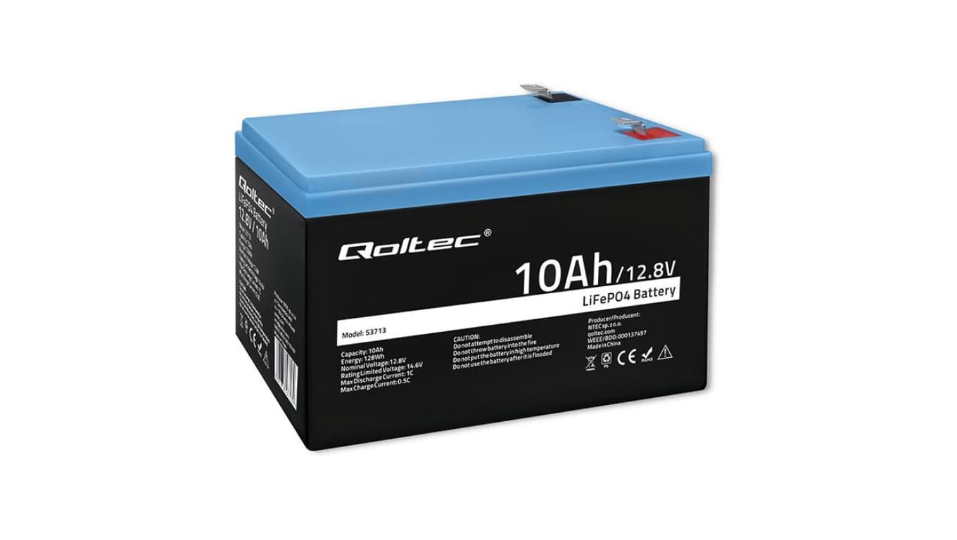 Akumulator LiFePO412.8V 10Ah 128Wh BMS