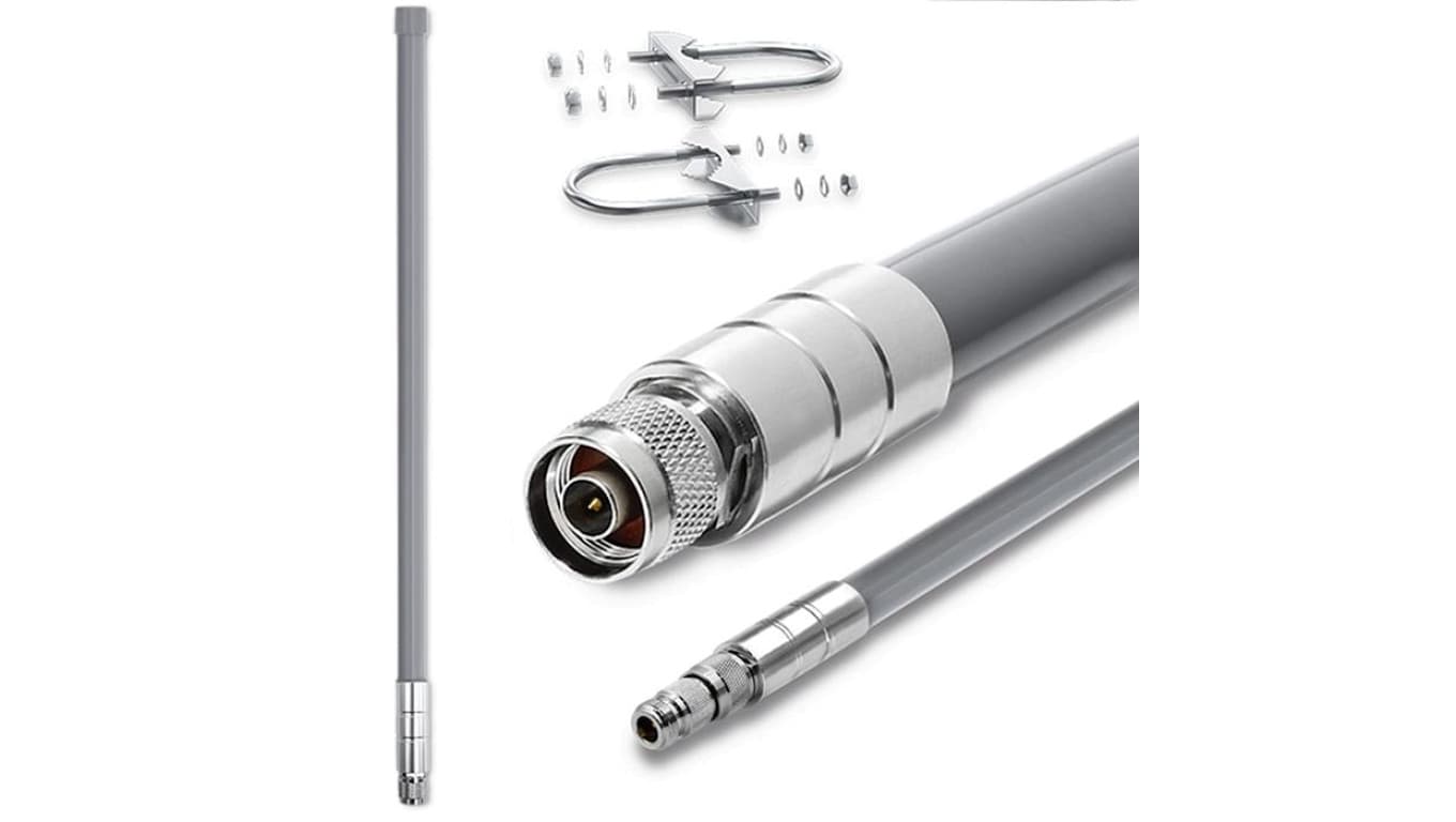 Qoltec Antena LoRa 12dBi dookólna zewnętrzna włókno szklane 868 MHz 1.5m