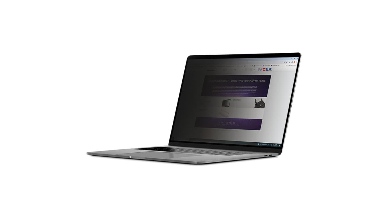 Qoltec Filtr prywatyzujący RODO do MacBook Pro Touch Bar 13.3 (2016-2018) Ochrona wzroku