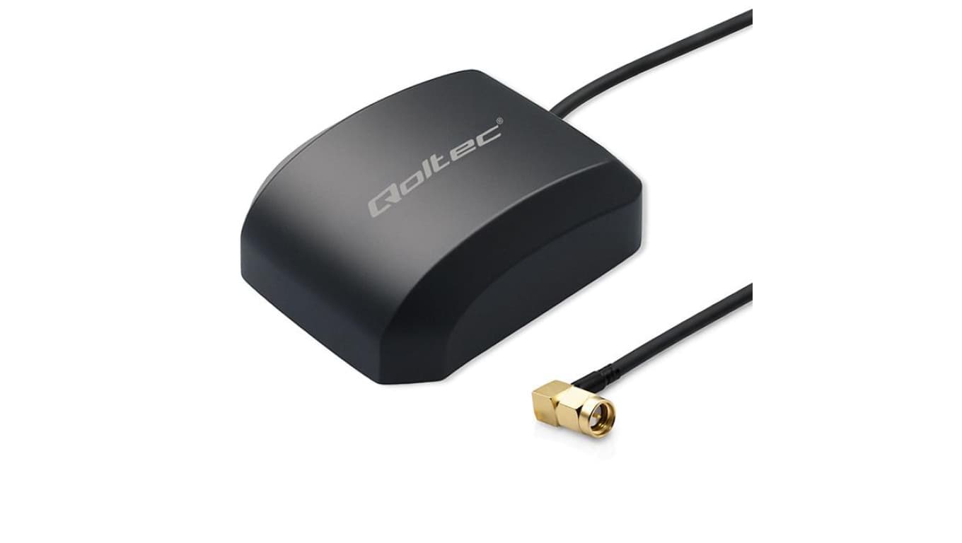 Qoltec Mobilna Antena GPS GLONASS z podstawą magnetyczną dookólna 28dBi SMA RA
