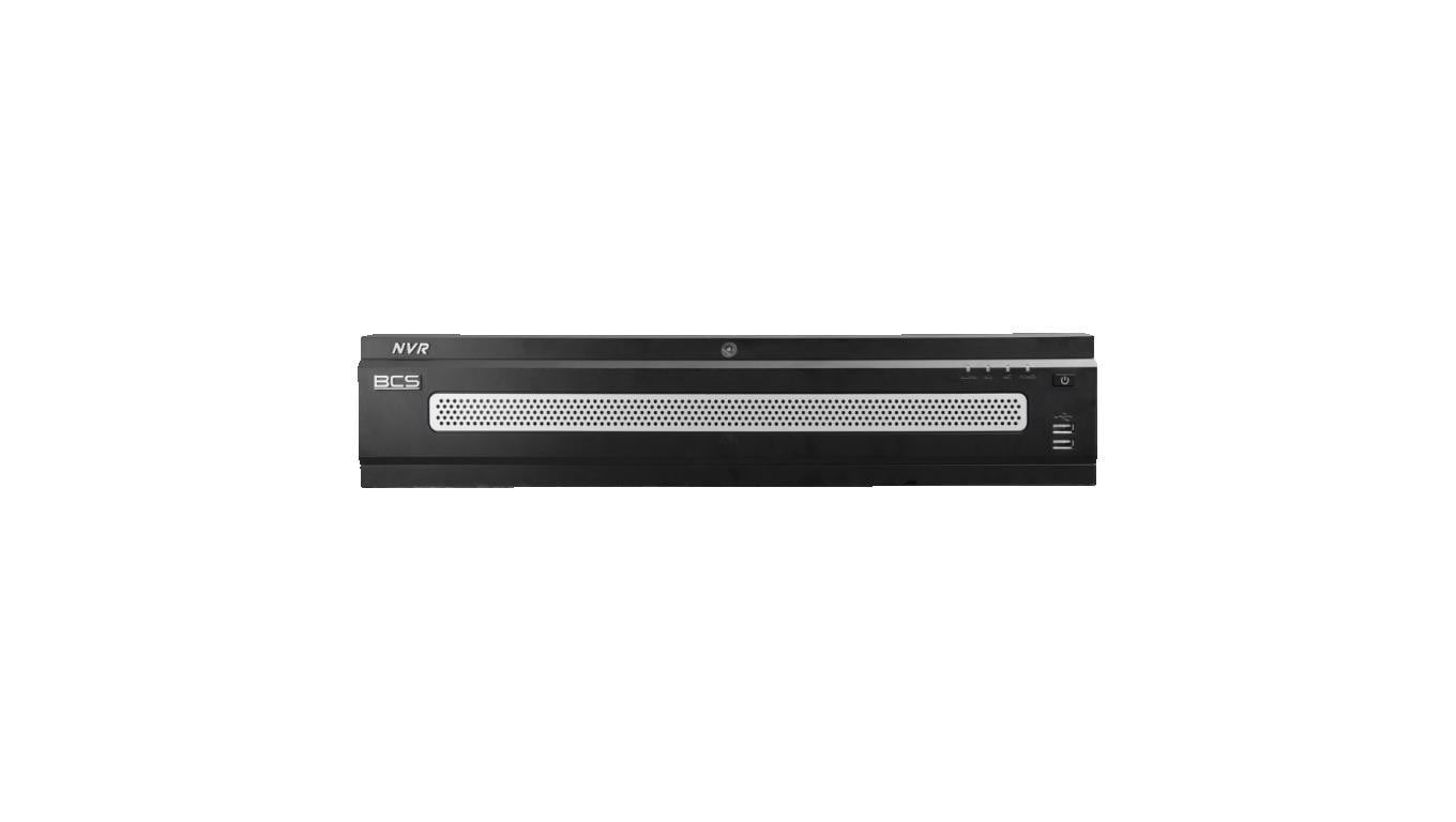 Rejestrator IP 64-kanałowy 32Mpx BCS-L-NVR6408XR-A-8KR-Ai