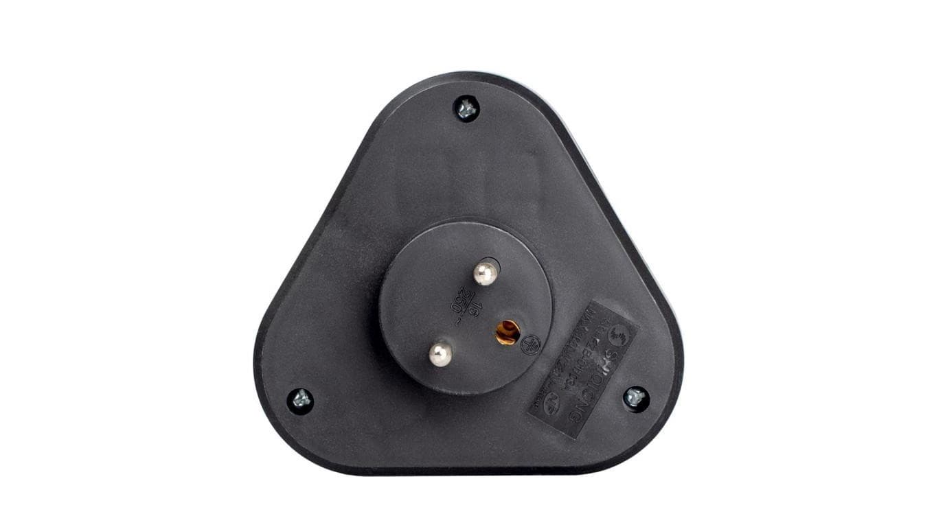Rozgałęźnik sieciowy 3x 2P+0 3500W 230V czarny VA0133B VAYOX