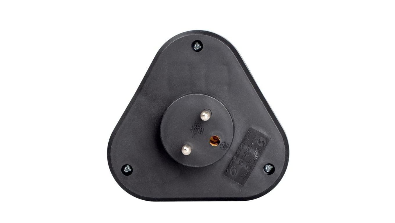Rozgałęźnik sieciowy 3x 2P+0 3500W 230V czarny VA0133B VAYOX