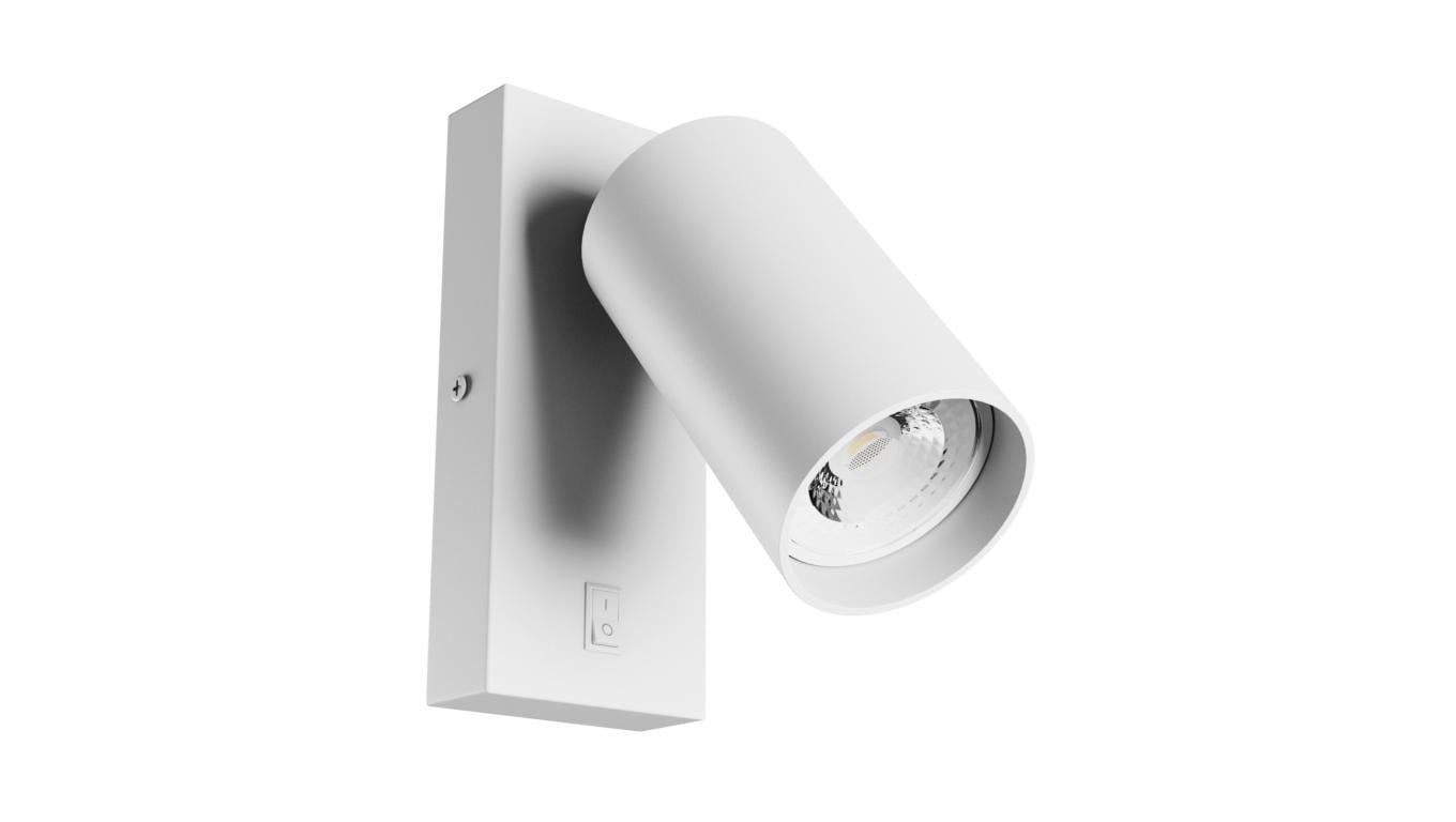 Kinkiet SQUALLA VARIOSA SWITCH GU10 230V 55x100mm biały