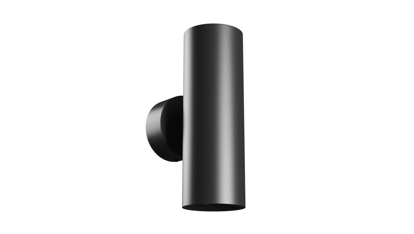 Kinkiet SQUALLA VARIOSA TUBO 2xGU10 230V 55x160x90mm czarny