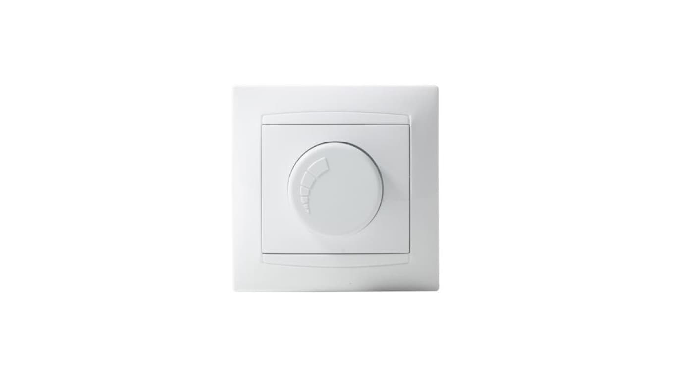 Ściemniacz oświetlenia 800W LUNA, biały