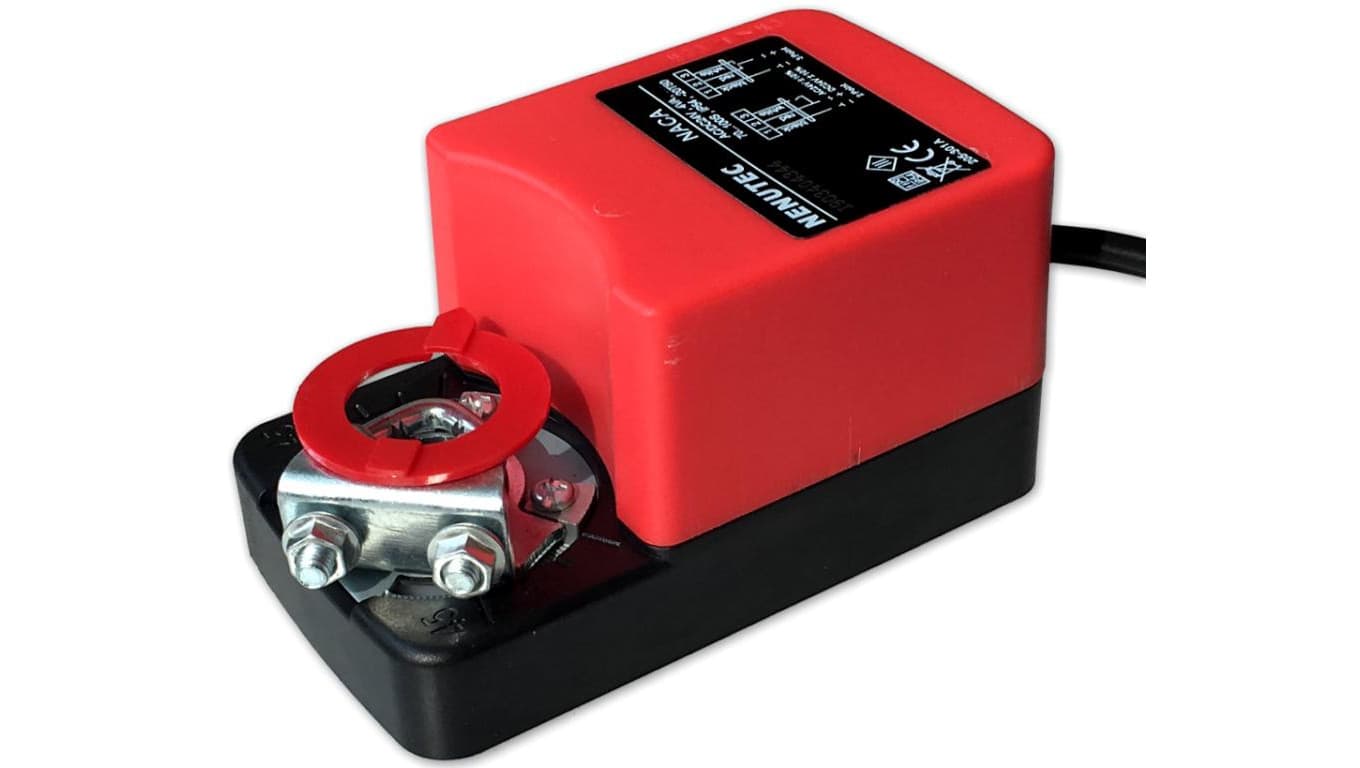Siłownik przepustnic NACA 2-02S1 2Nm 0.4m2 1xSPDT 2/3pkt 230V