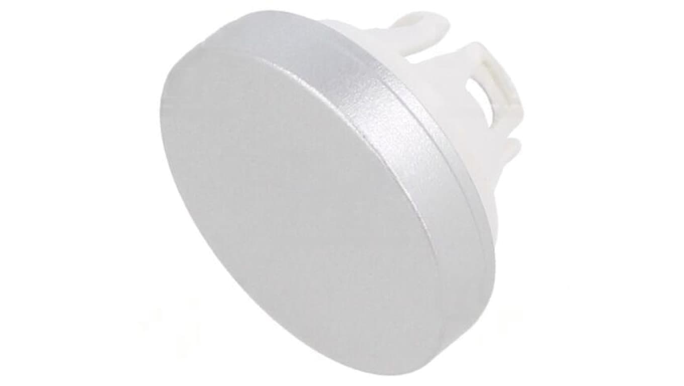 Soczewka do przycisku 22mm 84 naturalny aluminium 84-7201.800