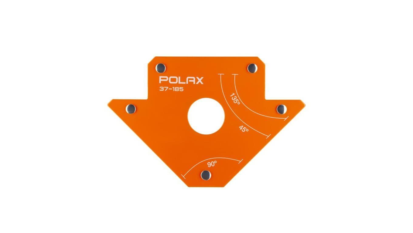 Spawalniczy kątownik magnetyczny Polax Strzała” 90x100x17 mm (37-185)